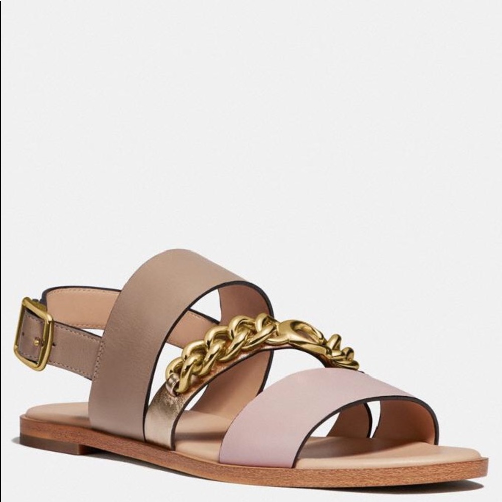 Coach Heather sandal in 6,5